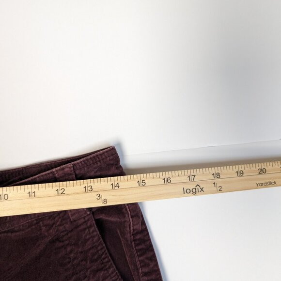 Women’s Boden Corduroy Pants Jogger Style Maroon Size 2P - Picture 8 of 9